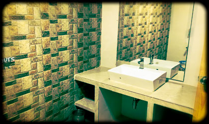 Woods Resort Washroom