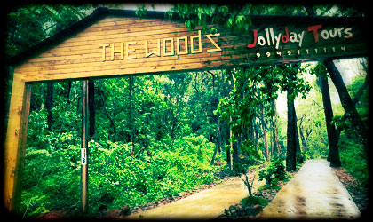 Woods Resort Entrance