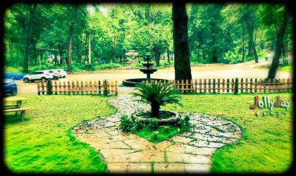 Woods Resort Entrance